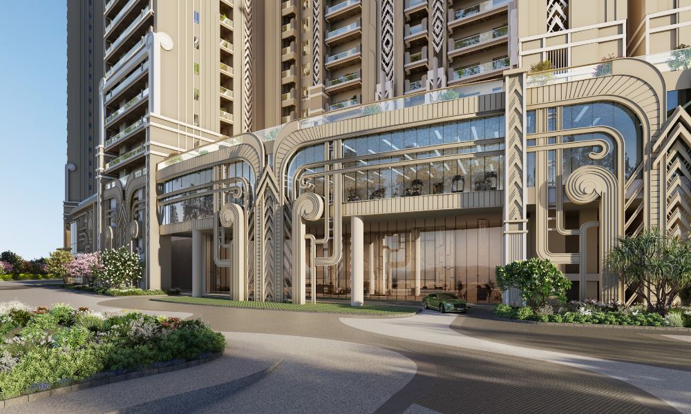L&T Green Reserve — 6.1 Acre Art Deco Tower Podium, Sector 128